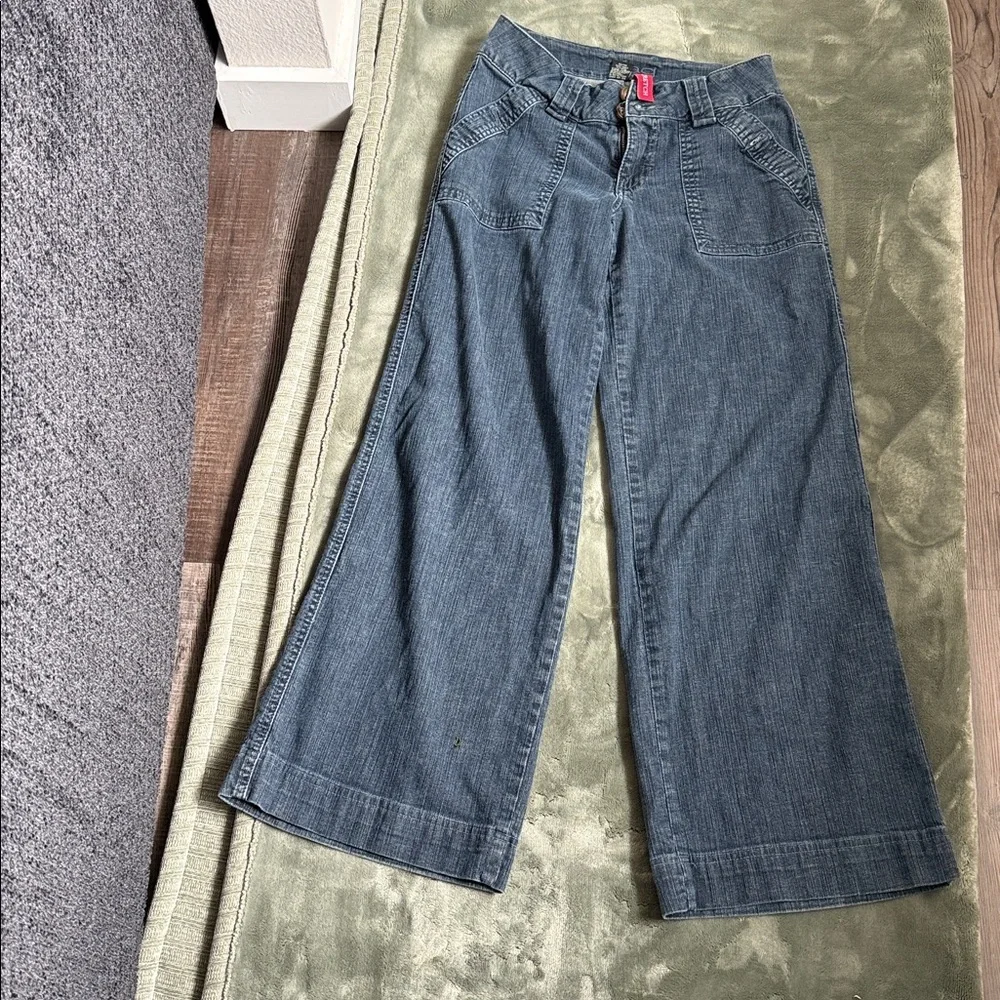 Jag Jeans Dark Blue Flare Leg Denim - Picture 7 of 7